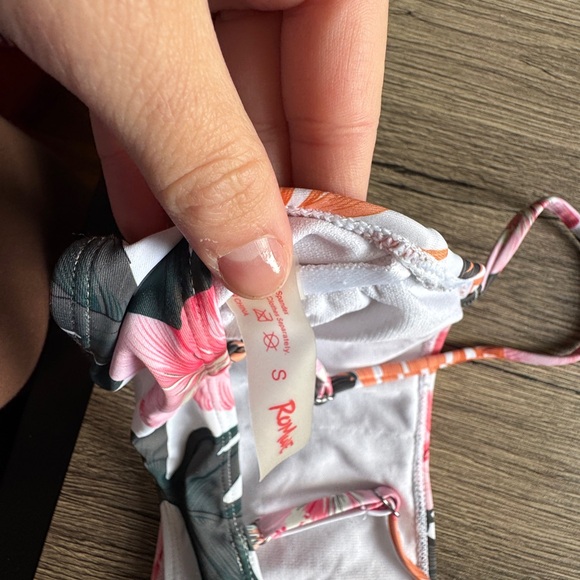 Roxy Multicolor Floral Bikini Top - Picture 3 of 3